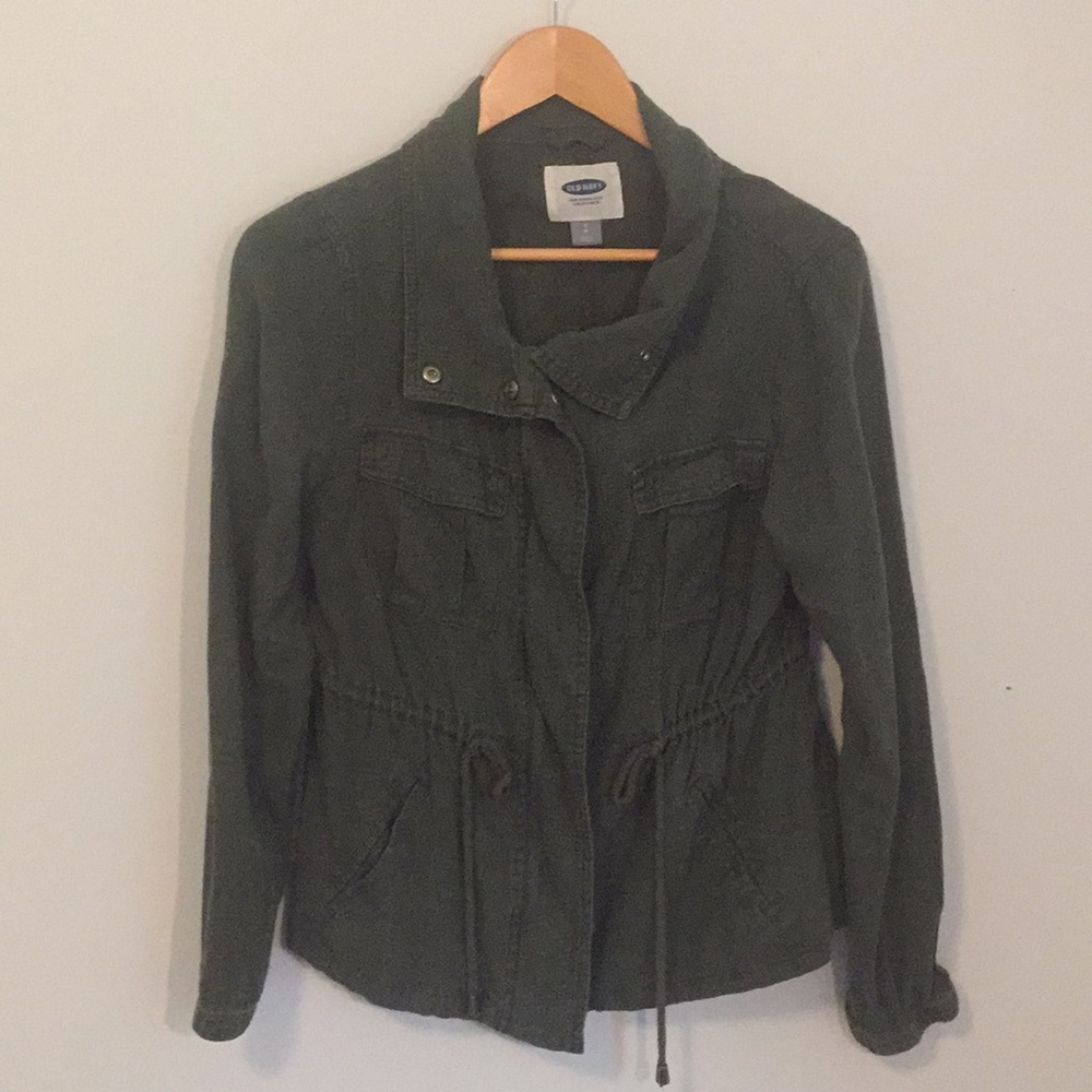 Army Green Light Anorak Jacket